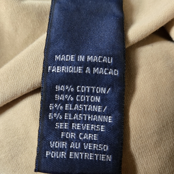 Ralph Lauren Floral Lace-Up Tan Blouse - Picture 6 of 8